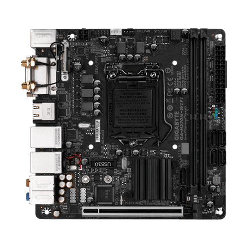 Продати Материнська плата Gigabyte GA-H270N-WIFI (s1151, Intel H270) за Trade-In у інтернет-магазині Телемарт - Київ, Дніпро, Україна фото