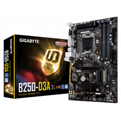 Материнська плата Gigabyte GA-B250-D3A (s1151, Intel B250)