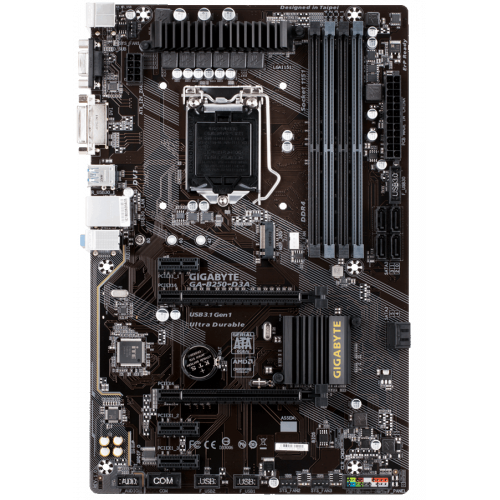 Продати Материнська плата Gigabyte GA-B250-D3A (s1151, Intel B250) за Trade-In у інтернет-магазині Телемарт - Київ, Дніпро, Україна фото