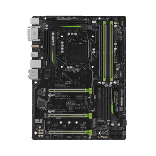 Продати Материнська плата Gigabyte GA-Gaming B8 (s1151, Intel B250) за Trade-In у інтернет-магазині Телемарт - Київ, Дніпро, Україна фото