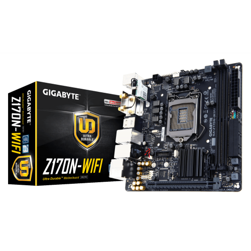 Продать Материнская плата Gigabyte GA-Z170N-WIFI (s1151, Intel Z170) по Trade-In интернет-магазине Телемарт - Киев, Днепр, Украина фото