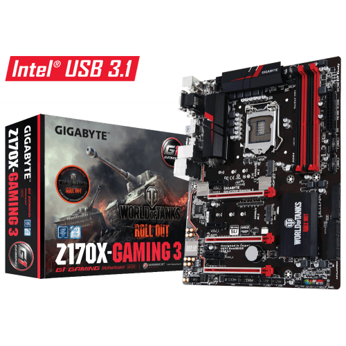 Продать Материнская плата Gigabyte GA-Z170X-Gaming 3-EU (s1151, Intel Z170) по Trade-In интернет-магазине Телемарт - Киев, Днепр, Украина фото