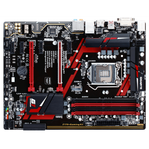 Продати Материнська плата Gigabyte GA-Z170-Gaming K3-EU (s1151, Intel Z170) за Trade-In у інтернет-магазині Телемарт - Київ, Дніпро, Україна фото