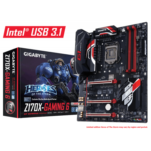 Продати Материнська плата Gigabyte GA-Z170X-Gaming 6 (s1151, Intel Z170) за Trade-In у інтернет-магазині Телемарт - Київ, Дніпро, Україна фото