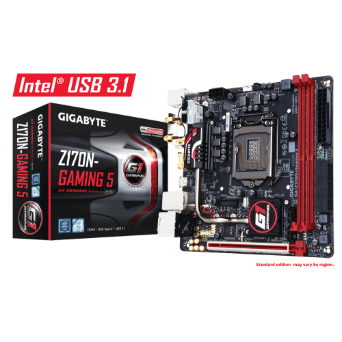 Продати Материнська плата Gigabyte GA-Z170N-Gaming 5 (s1151, Intel Z170) за Trade-In у інтернет-магазині Телемарт - Київ, Дніпро, Україна фото