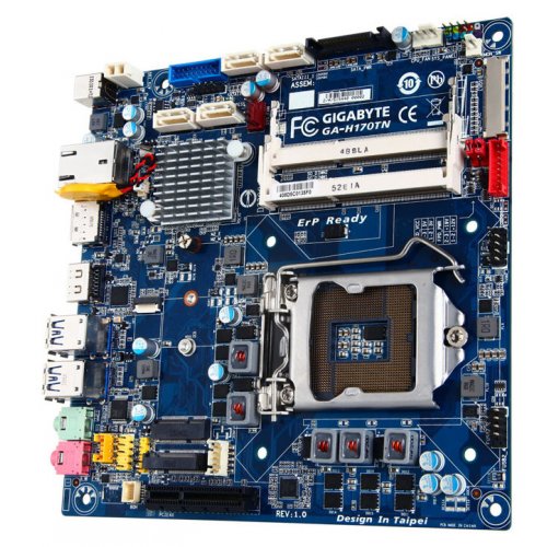 Продати Материнська плата Gigabyte GA-H170TN (s1151, Intel H170) за Trade-In у інтернет-магазині Телемарт - Київ, Дніпро, Україна фото
