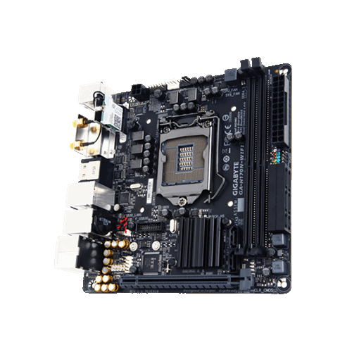 Продати Материнська плата Gigabyte GA-H170N-WIFI (s1151, Intel H170) за Trade-In у інтернет-магазині Телемарт - Київ, Дніпро, Україна фото