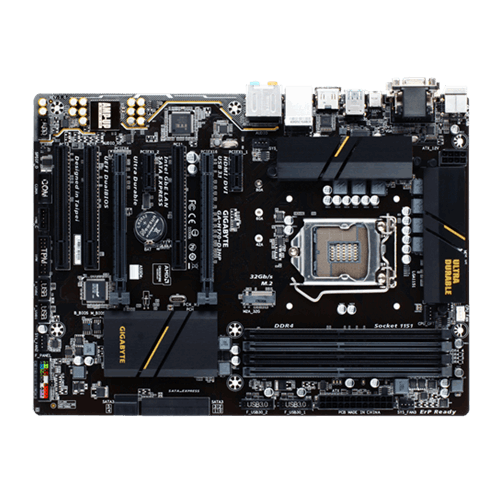 Продать Материнская плата Gigabyte GA-H170-D3HP (s1151, Intel H170) по Trade-In интернет-магазине Телемарт - Киев, Днепр, Украина фото