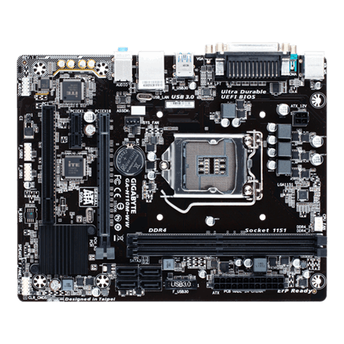 Продати Материнська плата Gigabyte GA-H110M-WW (s1151, Intel H110) за Trade-In у інтернет-магазині Телемарт - Київ, Дніпро, Україна фото