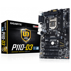 Материнська плата Gigabyte GA-P110-D3 (s1151, Intel H110)