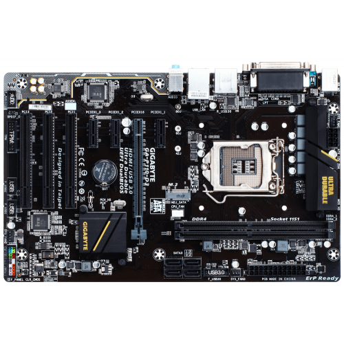 Фото Материнська плата Gigabyte GA-P110-D3 (s1151, Intel H110)