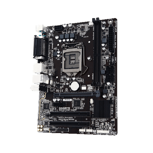Продати Материнська плата Gigabyte GA-H110M-S2PH (s1151, Intel H110) за Trade-In у інтернет-магазині Телемарт - Київ, Дніпро, Україна фото