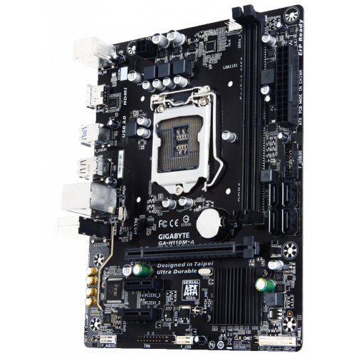 Продати Материнська плата Gigabyte GA-H110M-A (s1151, Intel H110) за Trade-In у інтернет-магазині Телемарт - Київ, Дніпро, Україна фото