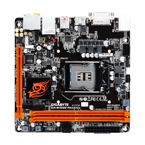 Продати Материнська плата Gigabyte GA-B150N Phoenix (s1151, Intel B150) за Trade-In у інтернет-магазині Телемарт - Київ, Дніпро, Україна фото