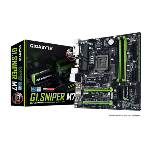 Продати Материнська плата Gigabyte G1.Sniper M7 (s1151, Intel B150) за Trade-In у інтернет-магазині Телемарт - Київ, Дніпро, Україна фото