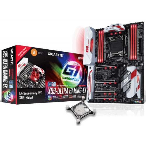 Продать Материнская плата Gigabyte GA-X99-Ultra Gaming-EK (s2011-3, Intel X99) по Trade-In интернет-магазине Телемарт - Киев, Днепр, Украина фото