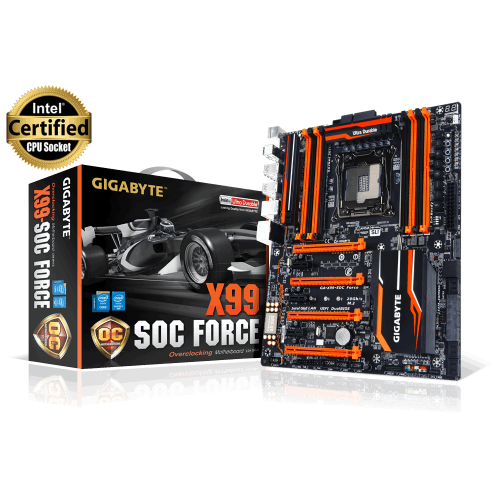 Продать Материнская плата Gigabyte GA-X99-SOC Force (s2011-3, Intel X99) по Trade-In интернет-магазине Телемарт - Киев, Днепр, Украина фото