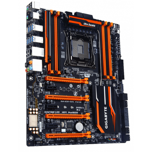 Продать Материнская плата Gigabyte GA-X99-SOC Force (s2011-3, Intel X99) по Trade-In интернет-магазине Телемарт - Киев, Днепр, Украина фото