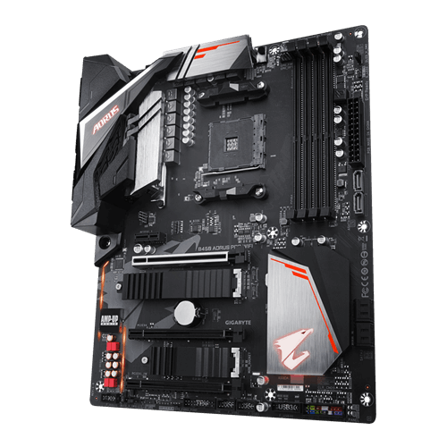Продать Материнская плата Gigabyte B450 AORUS PRO WIFI (sAM4, AMD B450) по Trade-In интернет-магазине Телемарт - Киев, Днепр, Украина фото