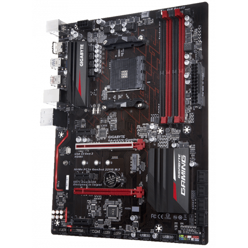 Продать Материнская плата Gigabyte GA-AX370-Gaming (sAM4, AMD X370) по Trade-In интернет-магазине Телемарт - Киев, Днепр, Украина фото
