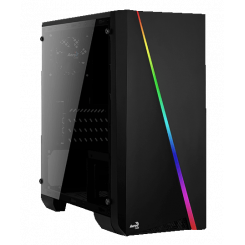 Корпус Aerocool PGS Cylon Mini RGB без БП Black