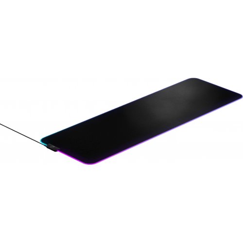 Фото Коврик для мышки SteelSeries QcK Prism RGB Cloth XL (63826) Black
