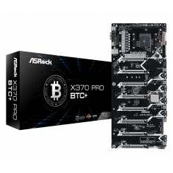 Материнська плата AsRock X370 Pro BTC+ (sAM4, AMD X370)