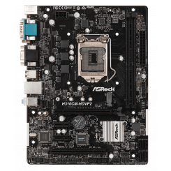 Материнская плата AsRock H310CM-HDVP2 (s1151-V2, Intel H310)