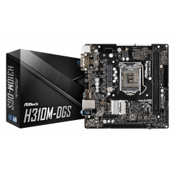 Материнская плата AsRock H310M-DGS (s1151-V2, Intel H310)