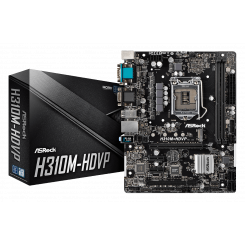 Материнская плата AsRock H310M-HDVP (s1151-V2, Intel H310)