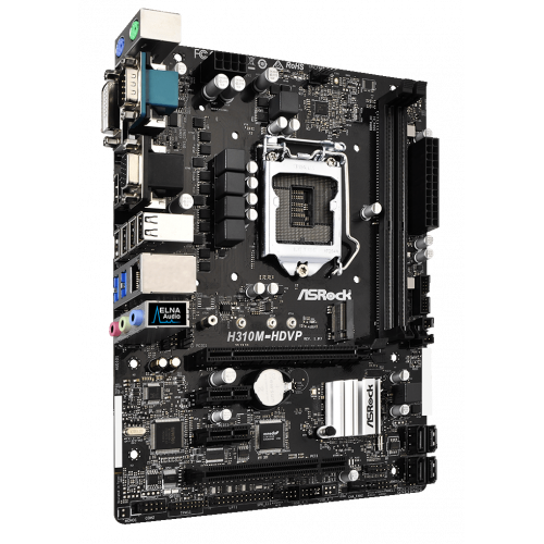 Продать Материнская плата AsRock H310M-HDVP (s1151-V2, Intel H310) по Trade-In интернет-магазине Телемарт - Киев, Днепр, Украина фото