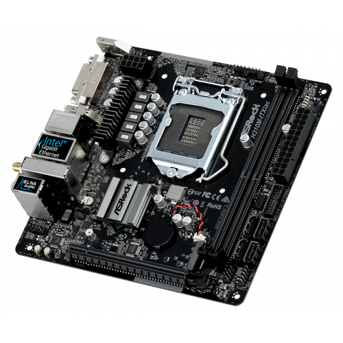 Продать Материнская плата AsRock H310M-ITX/ac (s1151-V2, Intel H310) по Trade-In интернет-магазине Телемарт - Киев, Днепр, Украина фото