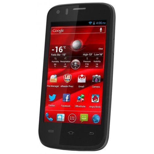 Мобільний телефон Prestigio MultiPhone 4055 Duo Black купити в Україні: Київ, Львів, Хмельницький, Тернопіль, Івано-Франківськ | Низька ціна, відгуки, характеристики від TELEMART фото