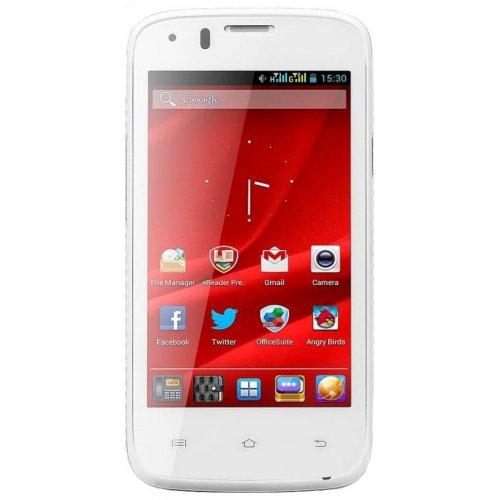 Мобільний телефон Prestigio MultiPhone 4055 Duo White купити в Україні: Київ, Львів, Хмельницький, Тернопіль, Івано-Франківськ | Низька ціна, відгуки, характеристики від TELEMART фото