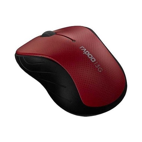Купить Мышка Rapoo 3000p Red - цена в Харькове, Киеве, Днепре, Одессе
в интернет-магазине Telemart фото