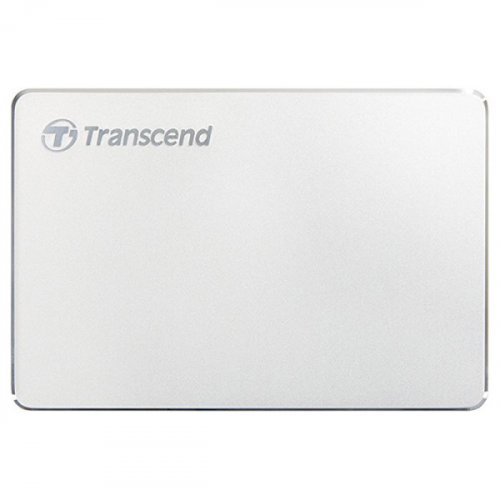 Зовнішній HDD Transcend StoreJet 200 USB Type-C 2TB (TS2TSJM200) Silver купити в Україні | Telemart фото