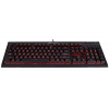 Photo Keyboard Corsair K68 Red LED Mechanical Cherry MX Red (CH-9102020-RU) Black