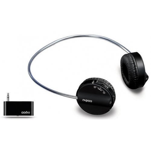 Купить Наушники Rapoo Wireless Headset H3070 Black - цена в Харькове, Киеве, Днепре, Одессе
в интернет-магазине Telemart фото