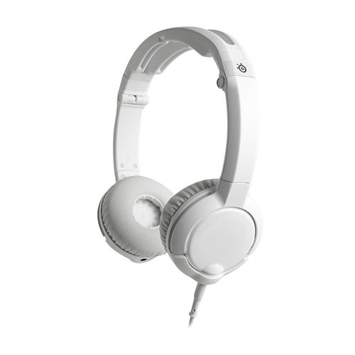Купити Навушники SteelSeries FLUX Headset (61279) White - ціна в Києві, Львові, Вінниці, Хмельницькому, Франківську, Україні | інтернет-магазин TELEMART.UA фото
