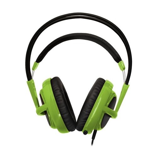 Купити Навушники SteelSeries Siberia V2 (51120) Green - ціна в Києві, Львові, Вінниці, Хмельницькому, Франківську, Україні | інтернет-магазин TELEMART.UA фото