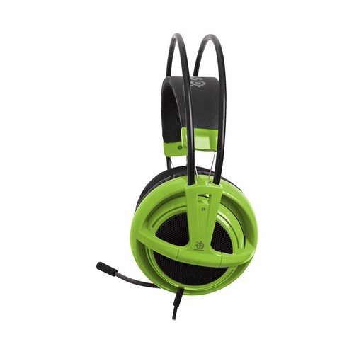 Купити Навушники SteelSeries Siberia V2 (51120) Green - ціна в Києві, Львові, Вінниці, Хмельницькому, Франківську, Україні | інтернет-магазин TELEMART.UA фото