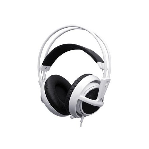 Купити Навушники SteelSeries Siberia V2 USB (51102) White - ціна в Києві, Львові, Вінниці, Хмельницькому, Франківську, Україні | інтернет-магазин TELEMART.UA фото