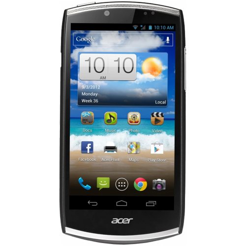 Купити Мобільний телефон Acer CloudMobile S500 Black - ціна в Києві, Львові, Вінниці, Хмельницькому, Франківську, Україні | інтернет-магазин TELEMART.UA фото