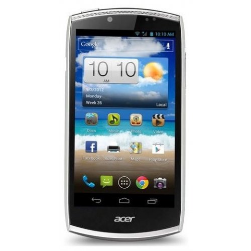Купити Мобільний телефон Acer CloudMobile S500 White - ціна в Києві, Львові, Вінниці, Хмельницькому, Франківську, Україні | інтернет-магазин TELEMART.UA фото