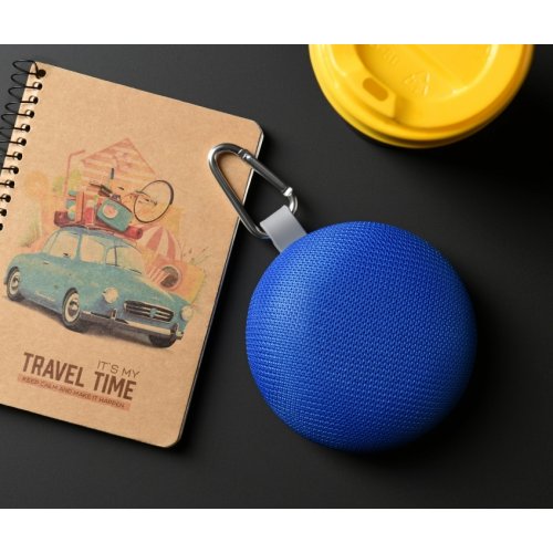 Купити Портативна акустика 2E BS-01 Compact Wireless (2E-BS-01-BLUE) Blue - ціна в Києві, Львові, Вінниці, Хмельницькому, Франківську, Україні | інтернет-магазин TELEMART.UA фото