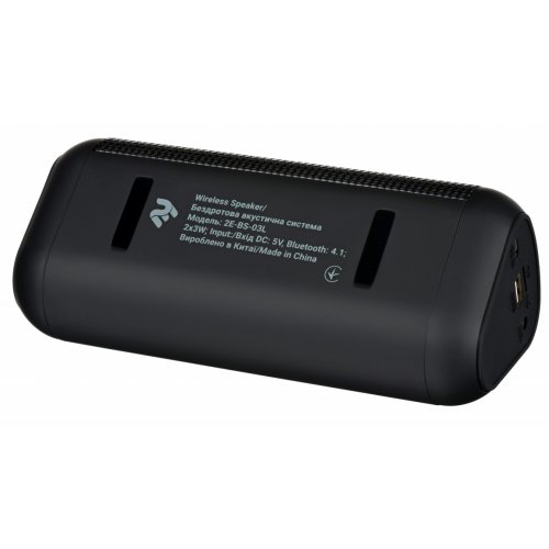 Купить Портативная акустика 2E BS-03 Light Wireless RGB (2E-BS-03L) Black - цена в Харькове, Киеве, Днепре, Одессе
в интернет-магазине Telemart фото