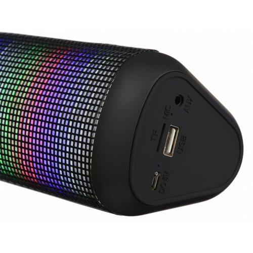 Купить Портативная акустика 2E BS-03 Light Wireless RGB (2E-BS-03L) Black - цена в Харькове, Киеве, Днепре, Одессе
в интернет-магазине Telemart фото