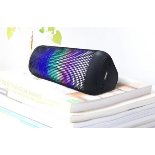 Купить Портативная акустика 2E BS-03 Light Wireless RGB (2E-BS-03L) Black - цена в Харькове, Киеве, Днепре, Одессе
в интернет-магазине Telemart фото