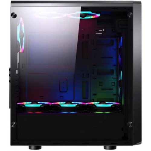 Продать Корпус 1stPlayer D6 COLOR LED без БП Black по Trade-In интернет-магазине Телемарт - Киев, Днепр, Украина фото