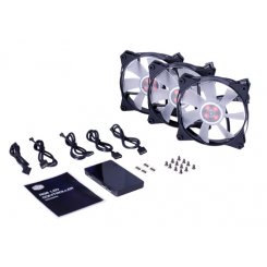 Фото Кулер для корпуса Cooler Master MasterFan Pro 120 Air Flow RGB 3 in 1 with RGB LED Controller (MFY-F2DC-113PC-R1)